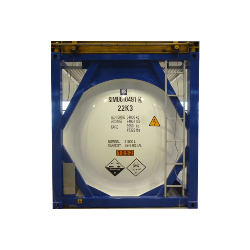 
Customizable Designed Ahf 99.99% Purity In Iso Tank hydrofluoric acid Anhydrous Hydrogen Fluoride Acid 