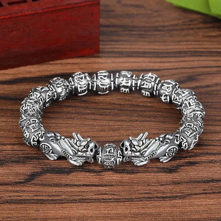 2020 New Product Ideas 18K Gold Plated Bead bracelet Fengshui Pi Xiu Bracelet Wealth Good Luck Bracelets for Mens Women