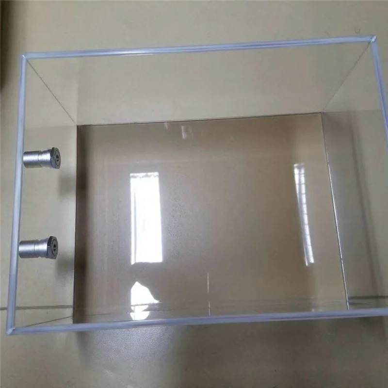 Wondcon Non-skid Feet Induction Chamber Durable Clear Acrylic Construction Anesthesia Box