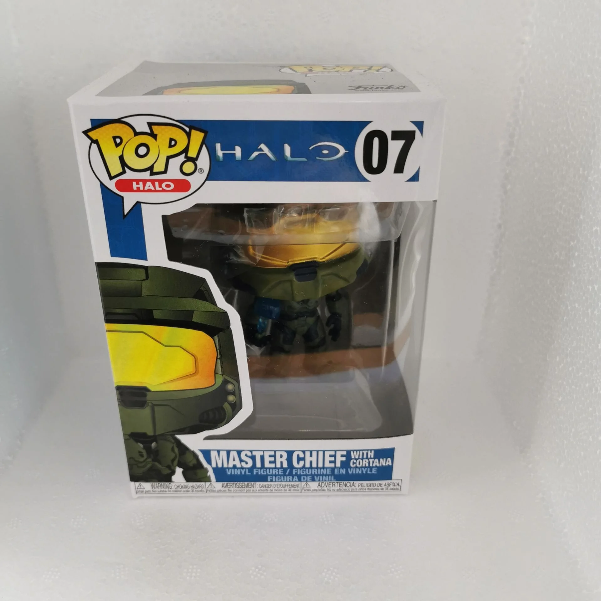 Виниловые куклы HALO MASTER CHIEF с кортаной фигурка модели игрушки funko pop 07 коллекция существующие запасы оптовая