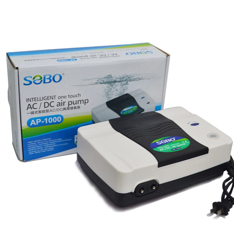 Portable Fish Tank Aquarium AC/DC Battery Air Pump