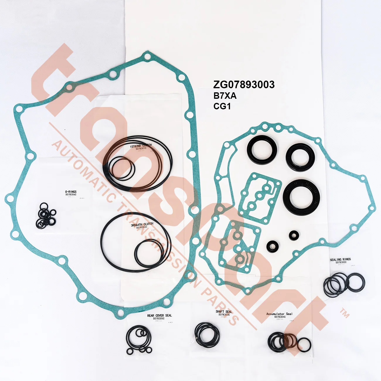 B7XA CG1 Automatic Transmission Gearbox Overhaul kit Seal Kit for HONDA ZG07893003
