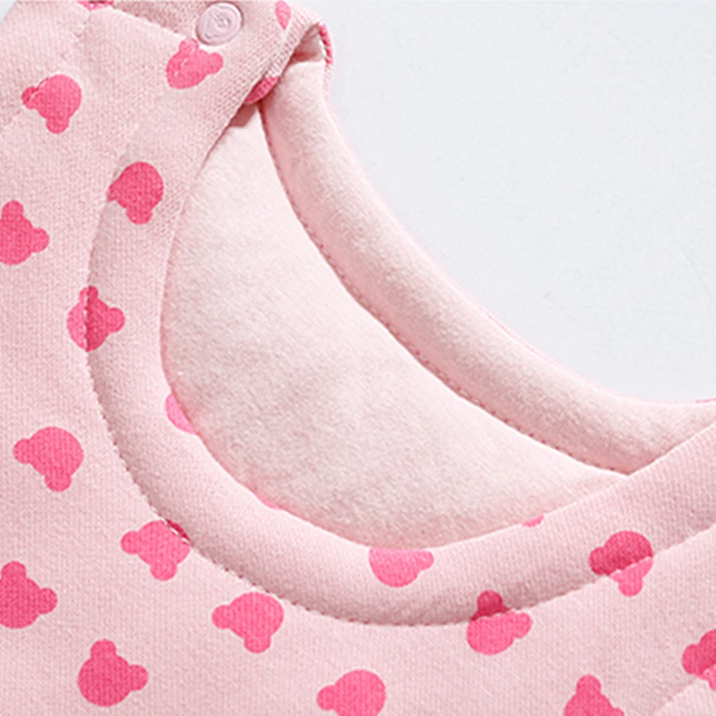 
Lovely Newborn Baby Cotton Vest Waistcoat to Boy And Girl Sleeveless Jacket for Spring winter Wearing 