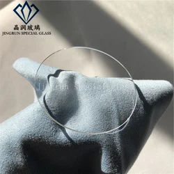 OEM оптовая продажа наручные часы стекло Двойной Купол сапфир минеральный кристалл