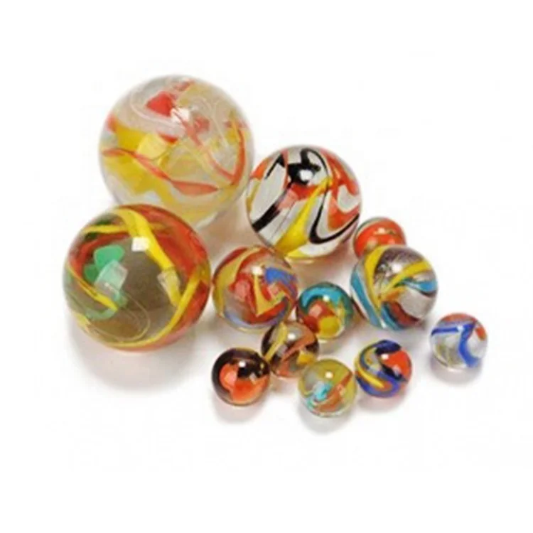 Customized Hand Made Hard Small Hand Made Toy Glass Marbles