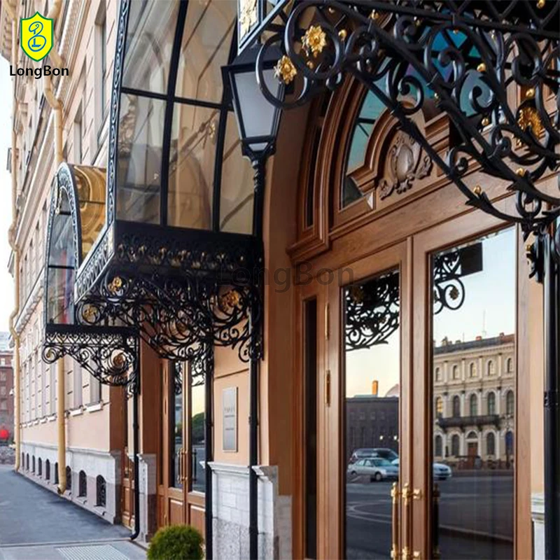 Wrought Iron Canopy Steel Canopy Awning