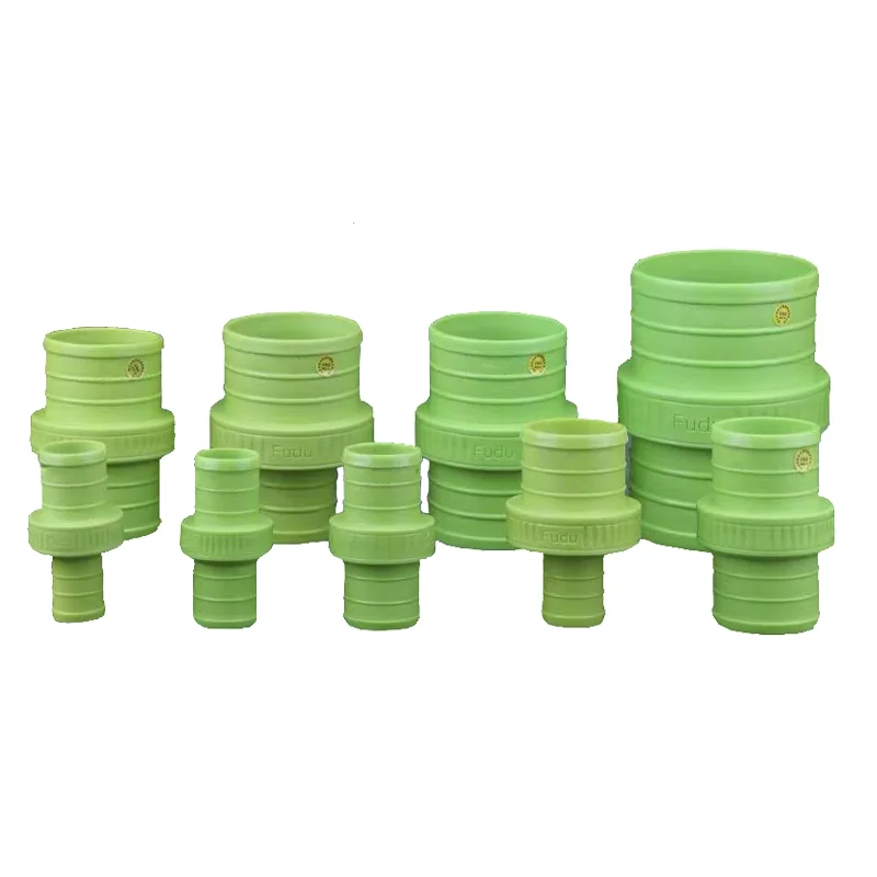 Green ABS Plastic Garden Water Connector Outdoor Water Supply Hose Connection