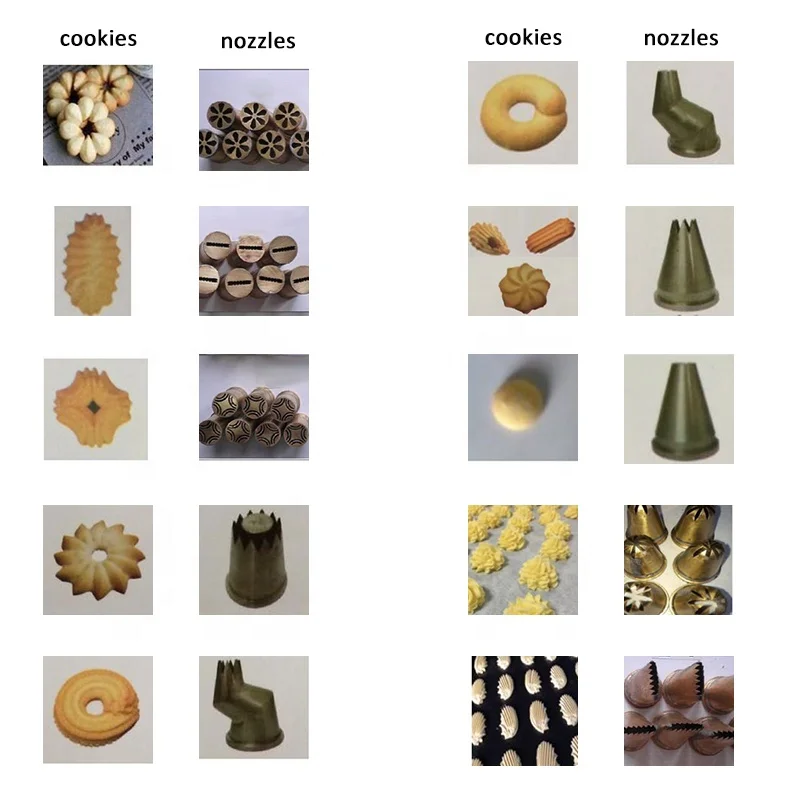 Manufacturer Automatic Depositor Cookies Biscuits Making Machine for Wire Cutting Cookies