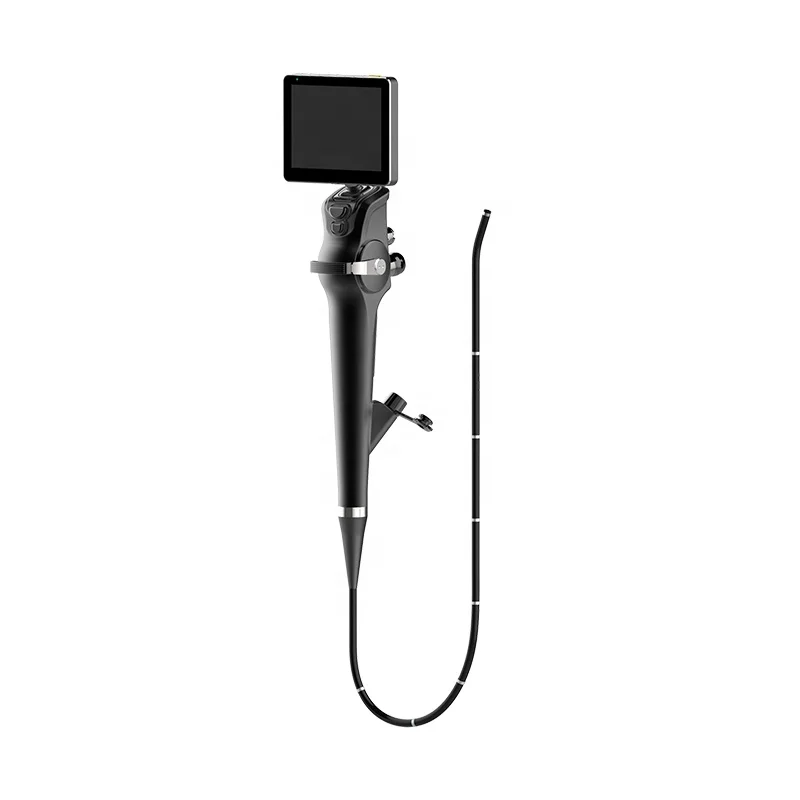 ANSHIDA Factory Direct Sale Portable Reusable Video Bronchoscope Endoscope Laryngoscope Electric CE Flexible LED 800LUX Class II