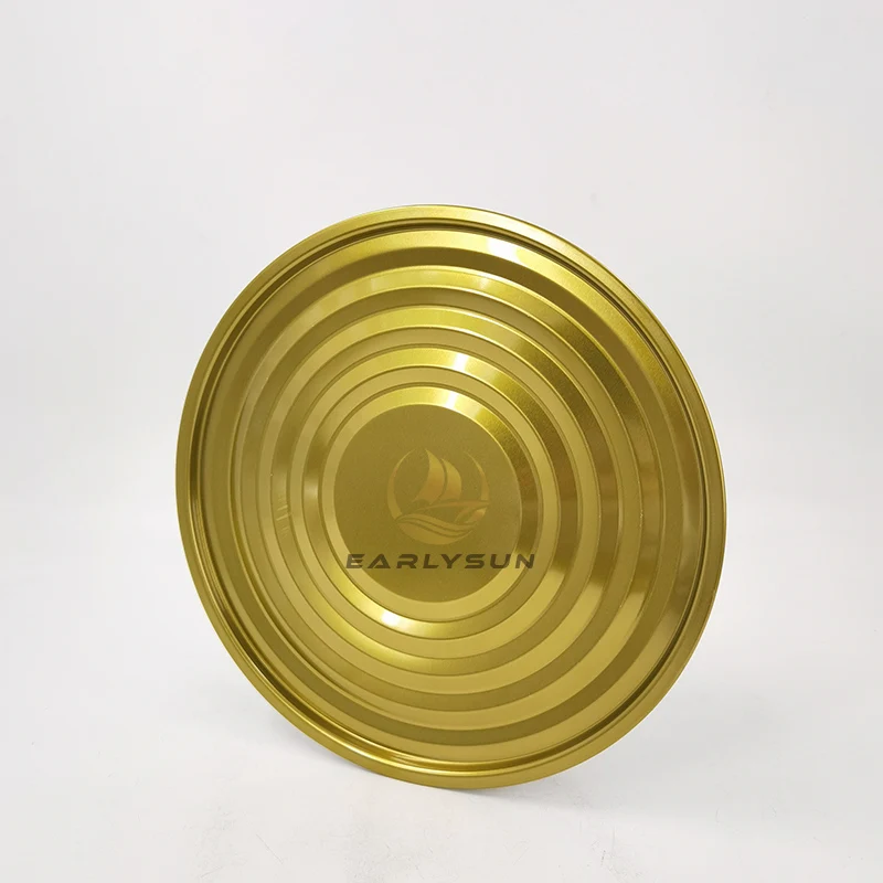 Круглая плоская крышка 105 мм для 1 литровой металлической жестяной банки для покраски