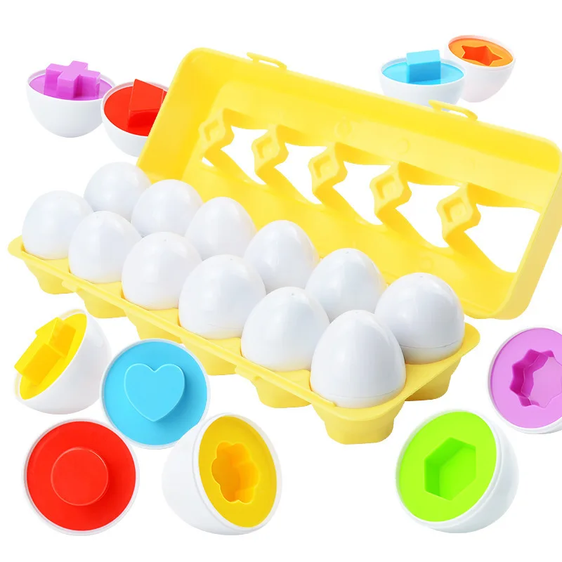 Shape Matching Montessori Early Childhood Education Baby Color 1 One 2 Age-old Cognitive Recognition Classification Toy