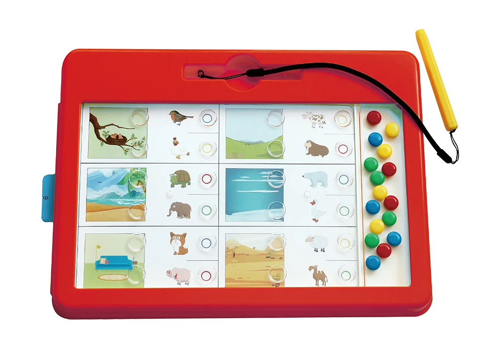 2020 New Style Animal recognition Magpad Magnetic Drawing Boards for Children Educational Toys