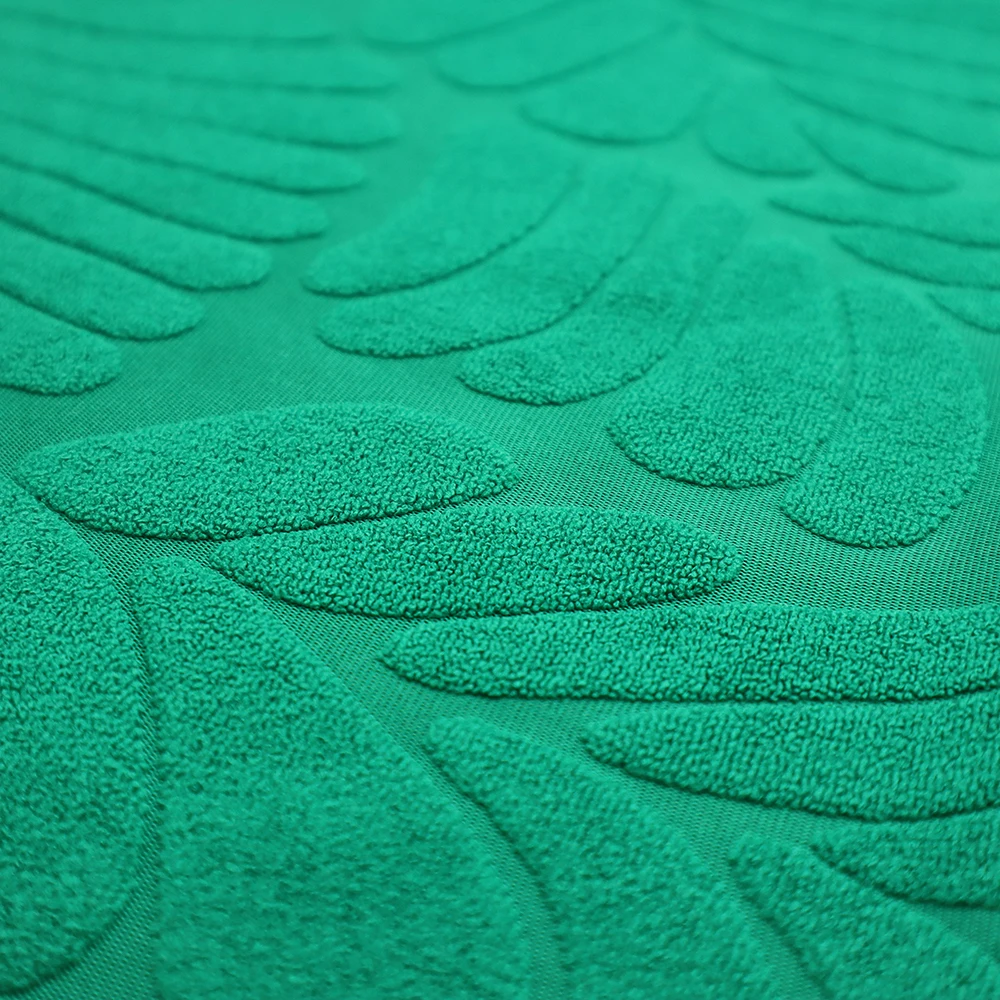 2024 new design jacquard terry cloth, towel material polyester and cotton