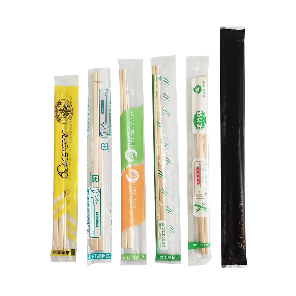 Eco Friendly Wooden and Bamboo Disposable Chopsticks