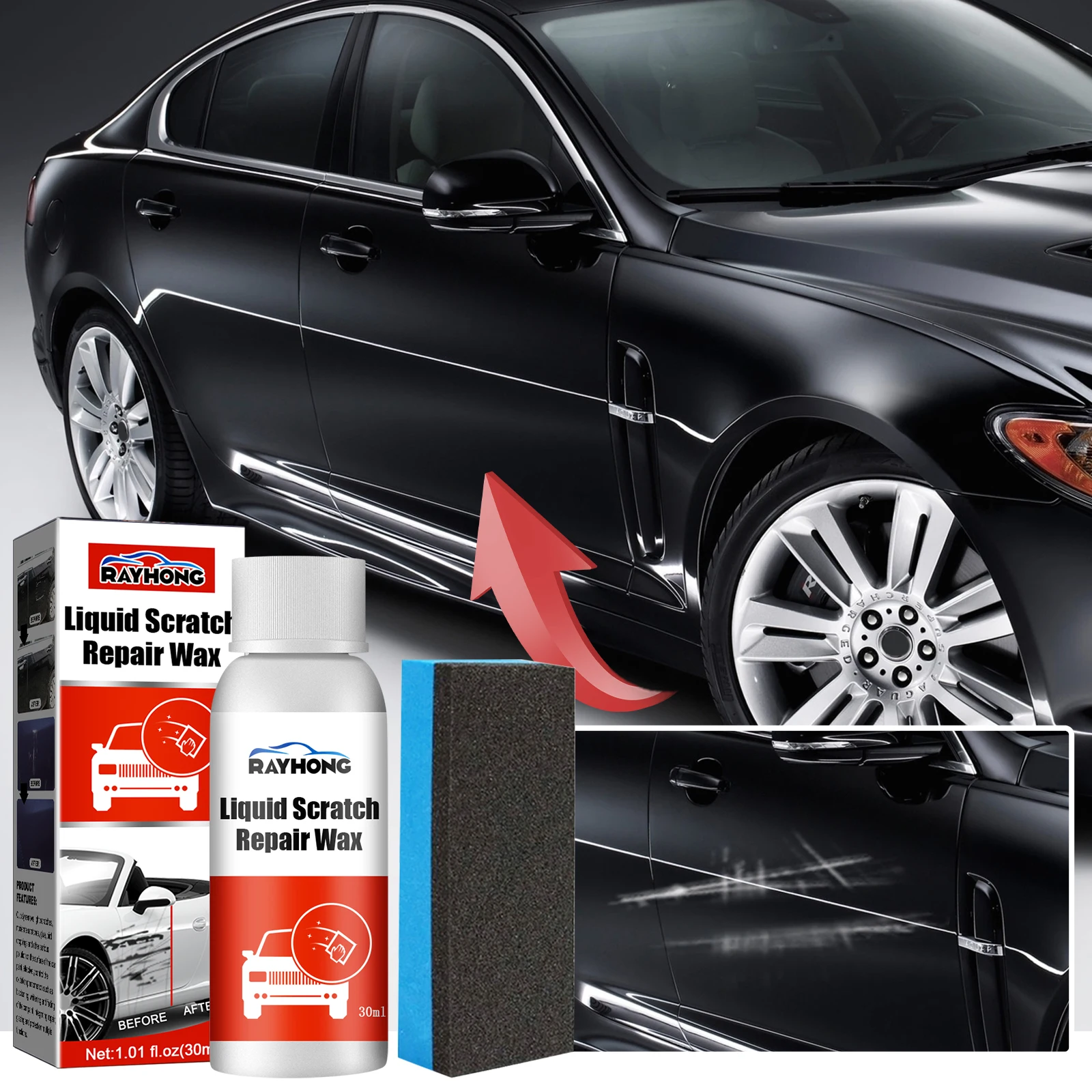Sustainable OEM Car Scratch and Swirl Remover Auto Repair Tool Anti Scratch Car Accessories Car Scratches Repair Polishing Wax