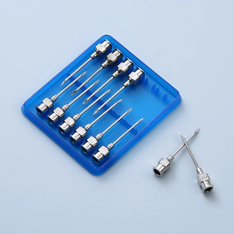 Инжектор для вакцинации животных иглы многоразовые из нержавеющей стали ветеринарный шприц иглы