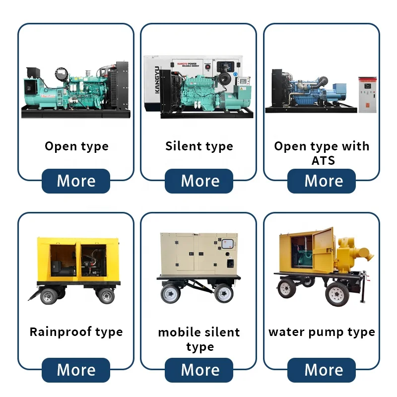 30 kw 50 kva250 kva100kw 120 kva 60 kva 80kva  200kw powered price welding electricity 150kw diesel generator unit for home use