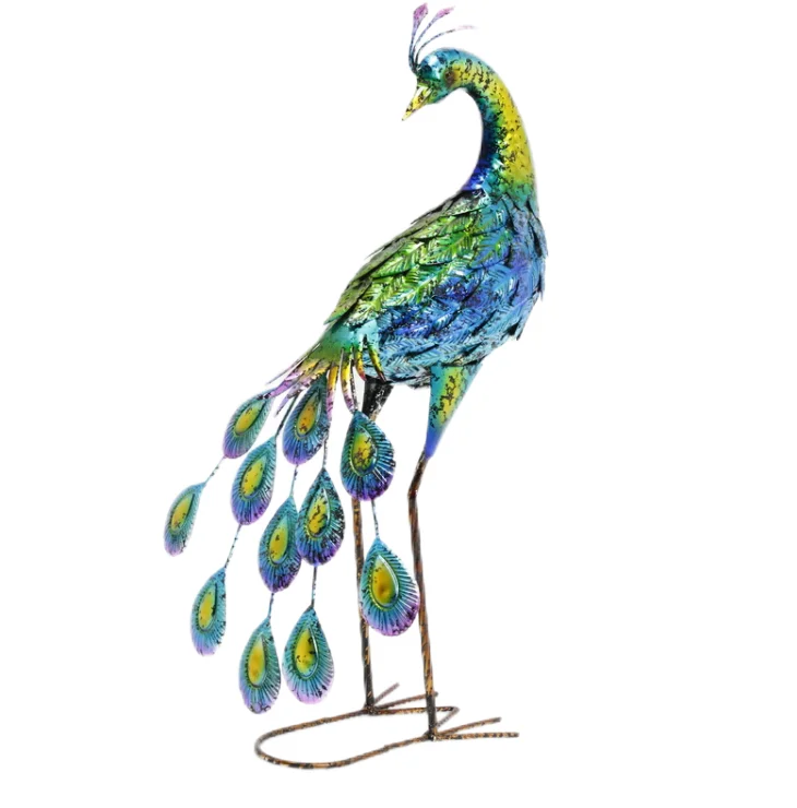 Factory Price Custom Flamingo Garden Animal Statues Sculpture Outdoor Metal Garden Decoration Ornaments