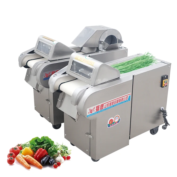 Commercial Vegetable Cutting Machine Electric Vegetable Slicer Slicing Machine Industrial Vegetable Cutter Shredding Machine