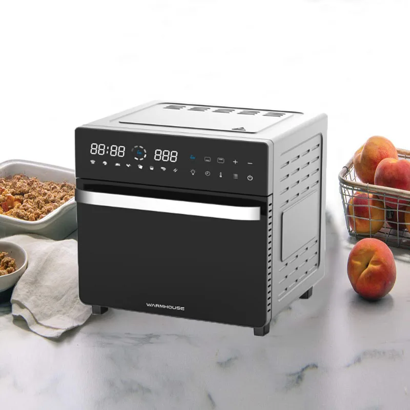  Горячая Распродажа от Warmhouse многофункциональная Конвекционная Печь Из Нержавеющей Стали 26L с сенсорным экраном духовка жаровня