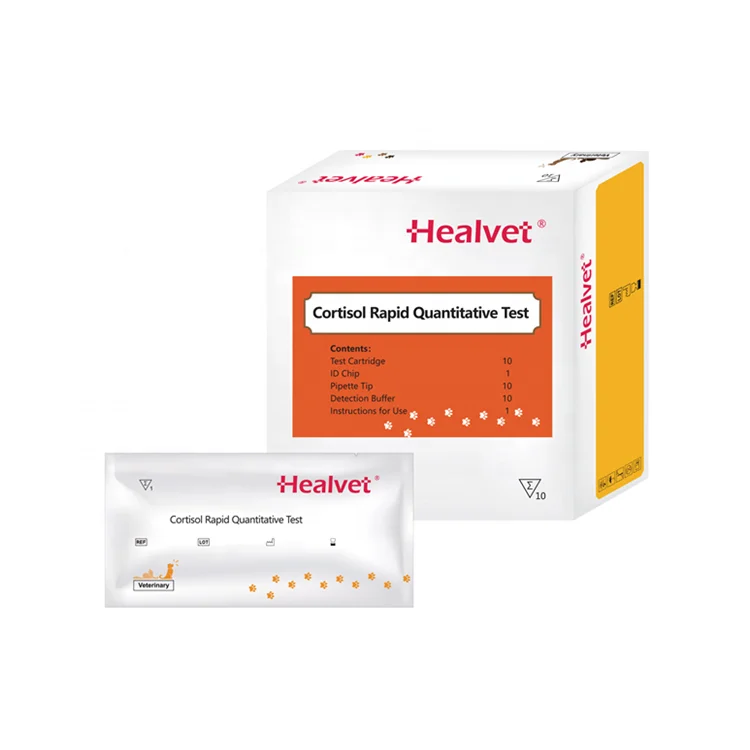 Canine Hormones Diagnostic Kit Addison Syndrome Small Animal Cushings Syndrome Reagent Pet Vet Cortisol Test Strips