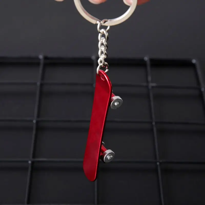 Colorful Snowboard Beer Bottle Openers Keychain Premium Metal Scooter Beverage Bottle Opener Keyring for Men Women