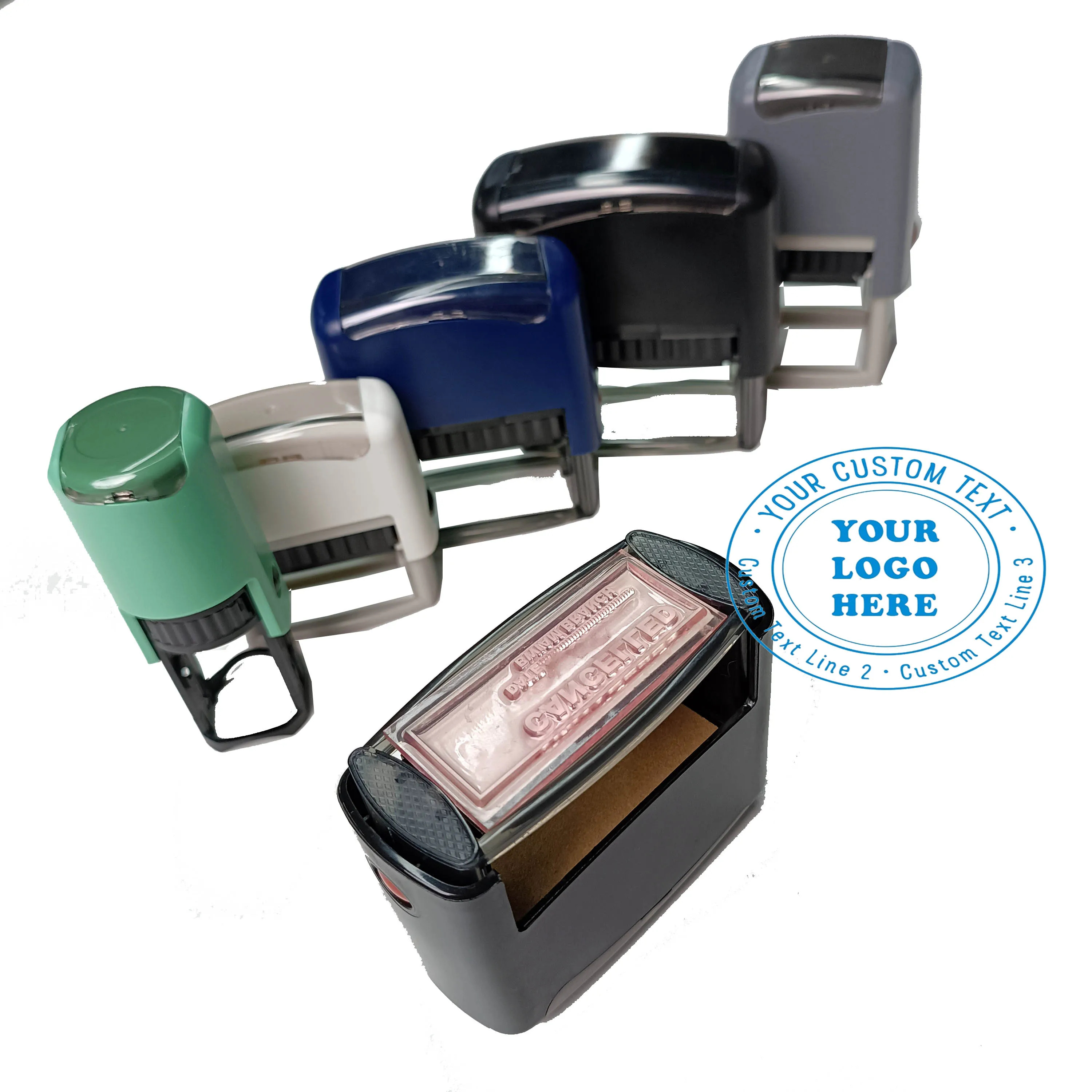 Manufacturer Office Custom Rubber Stamp Maker Self Inking Stamps Inking Self-inking Stamp
