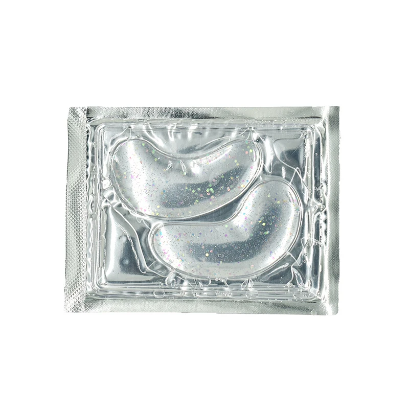 Skin Beauty Eye Collagen Film Golden Leaf Plant Extract Organic Collagen Eye Pads Hydrogel Patches