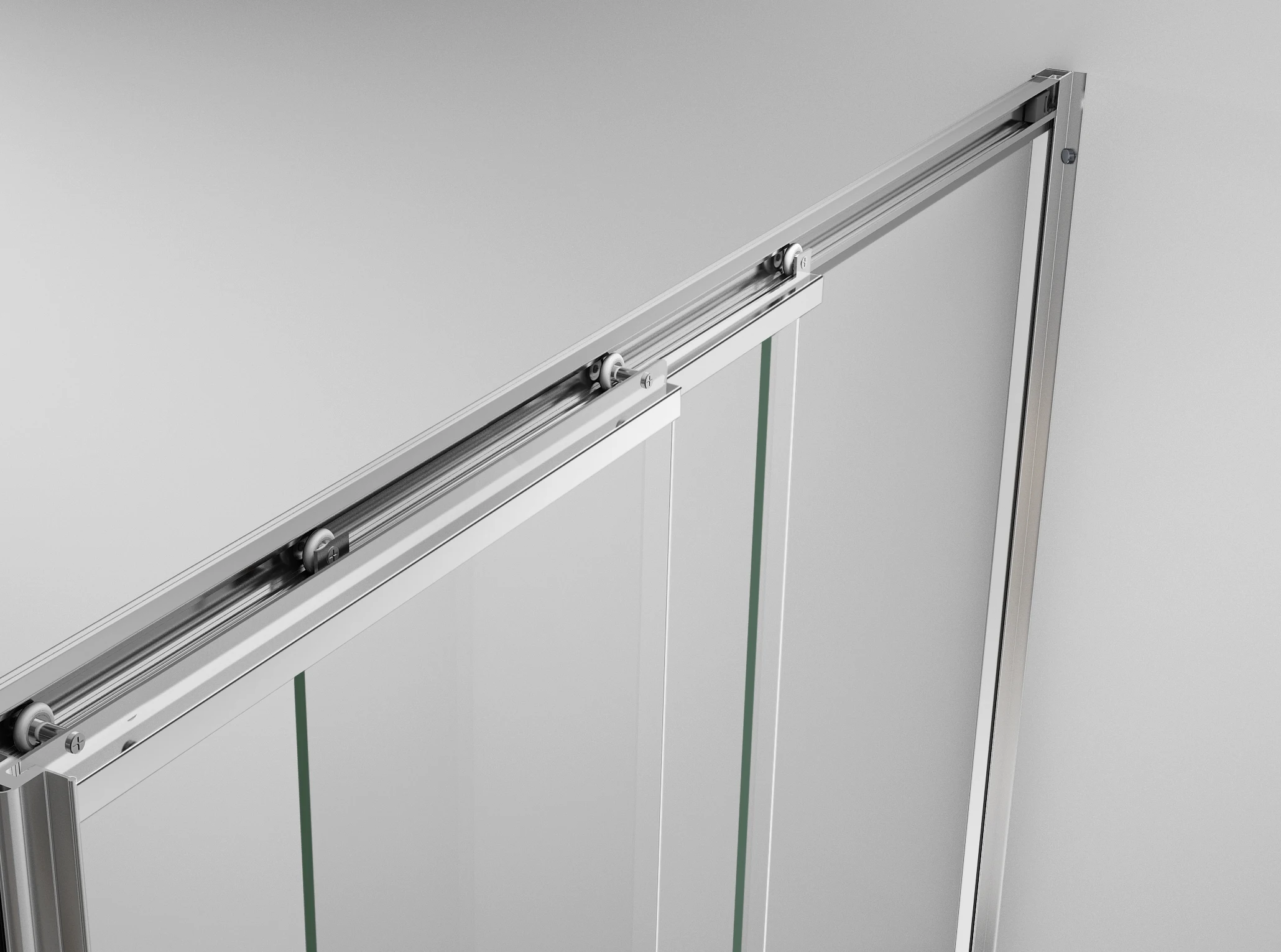 Best Price Corner Double Glass Shower Sliding Doors Bath Square Walk In Shower Enclosures