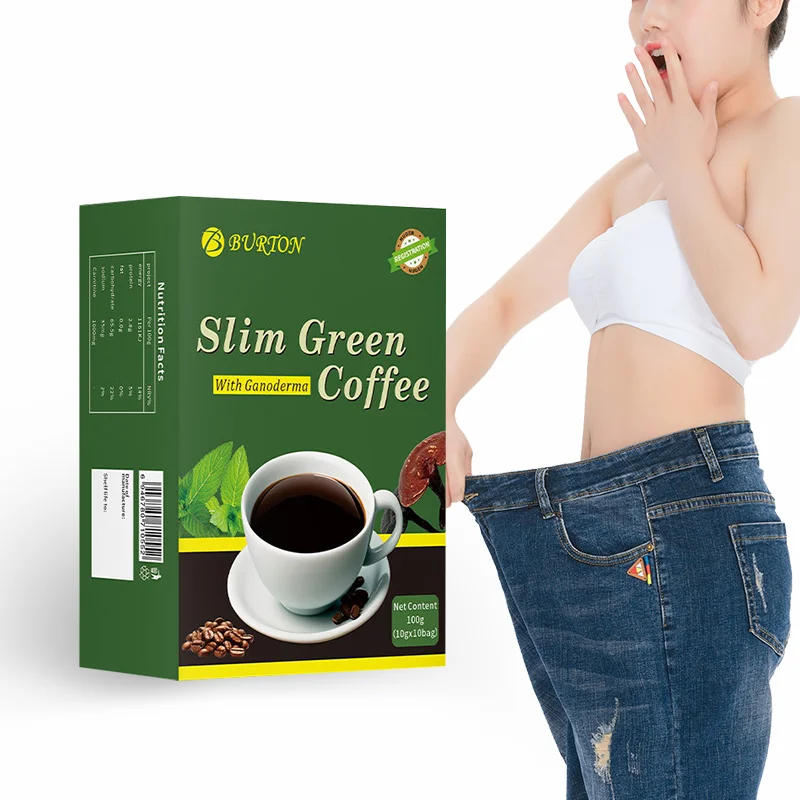 Factory Supply Natural Safety Fast Weight Loss Burning Fat Detox Instant Slim Coffee Powder Slim Green Coffee