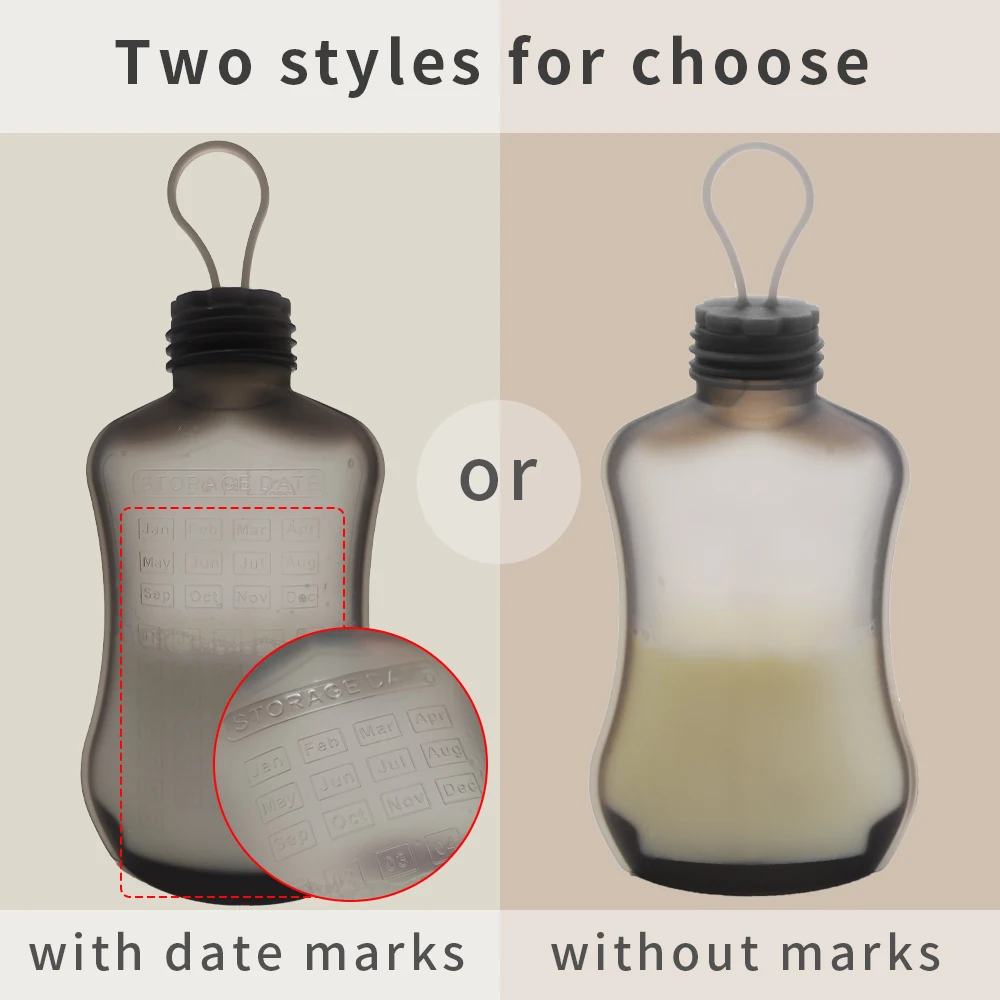 wholesale reusable breast milk cooler storage bags bpa free baby  food silicone breast milk storage bag