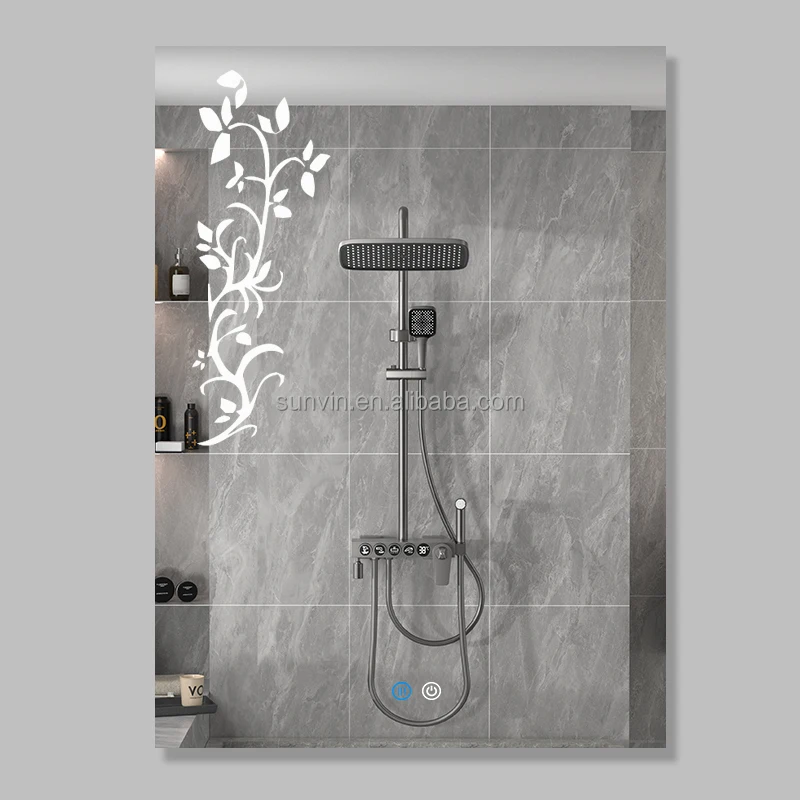 Factory Direct Sale Smart Mirror Retail Civic Side Keychains Dressing Tables Glass LED Mirrors With Mirror And Light