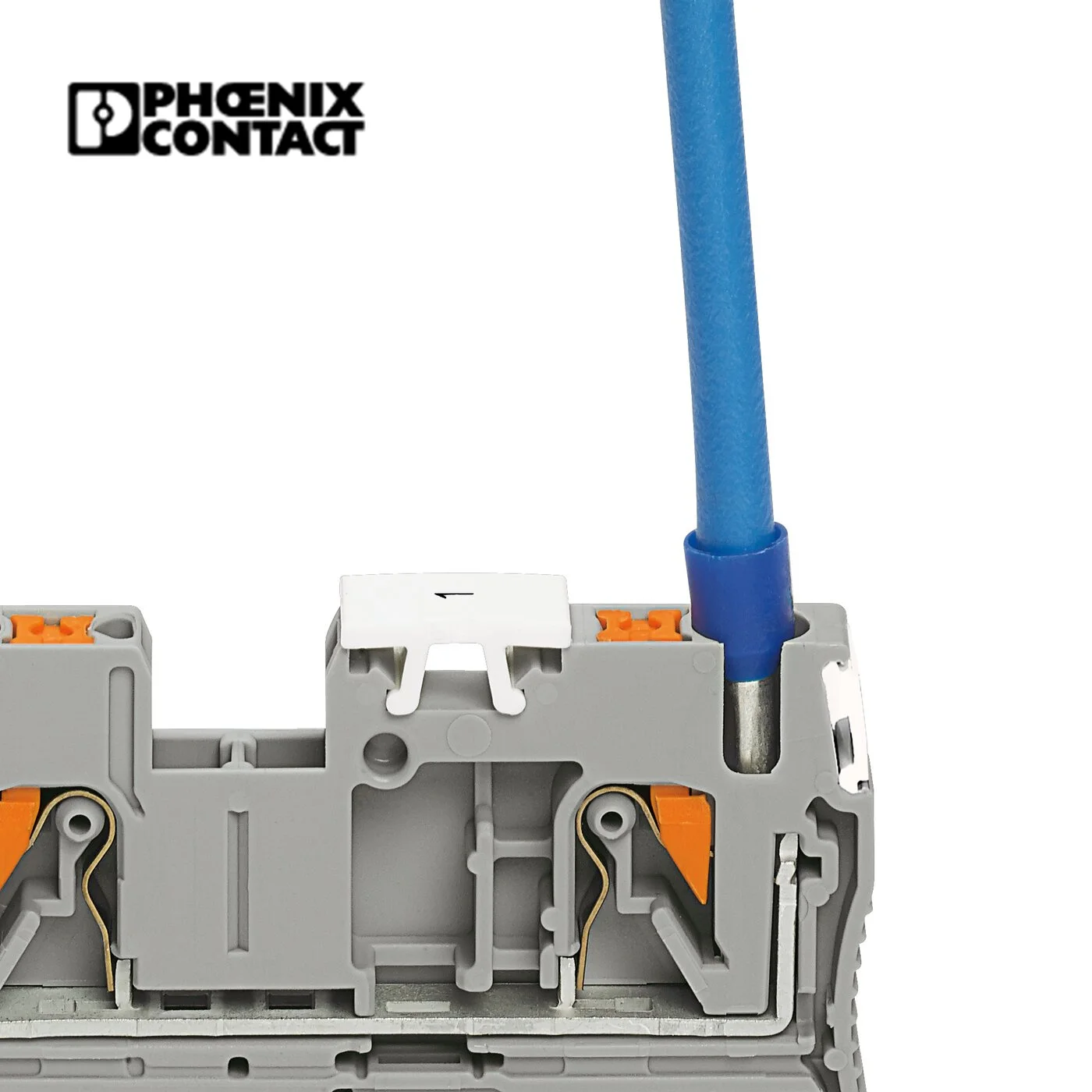 PT 2.5 Phoenix Din Rail Feed Through Push In Wire Connectors Terminal Blocks