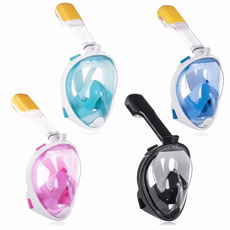 Full Dry  Diving Mask Snorkel Mask Full Face swimming mask