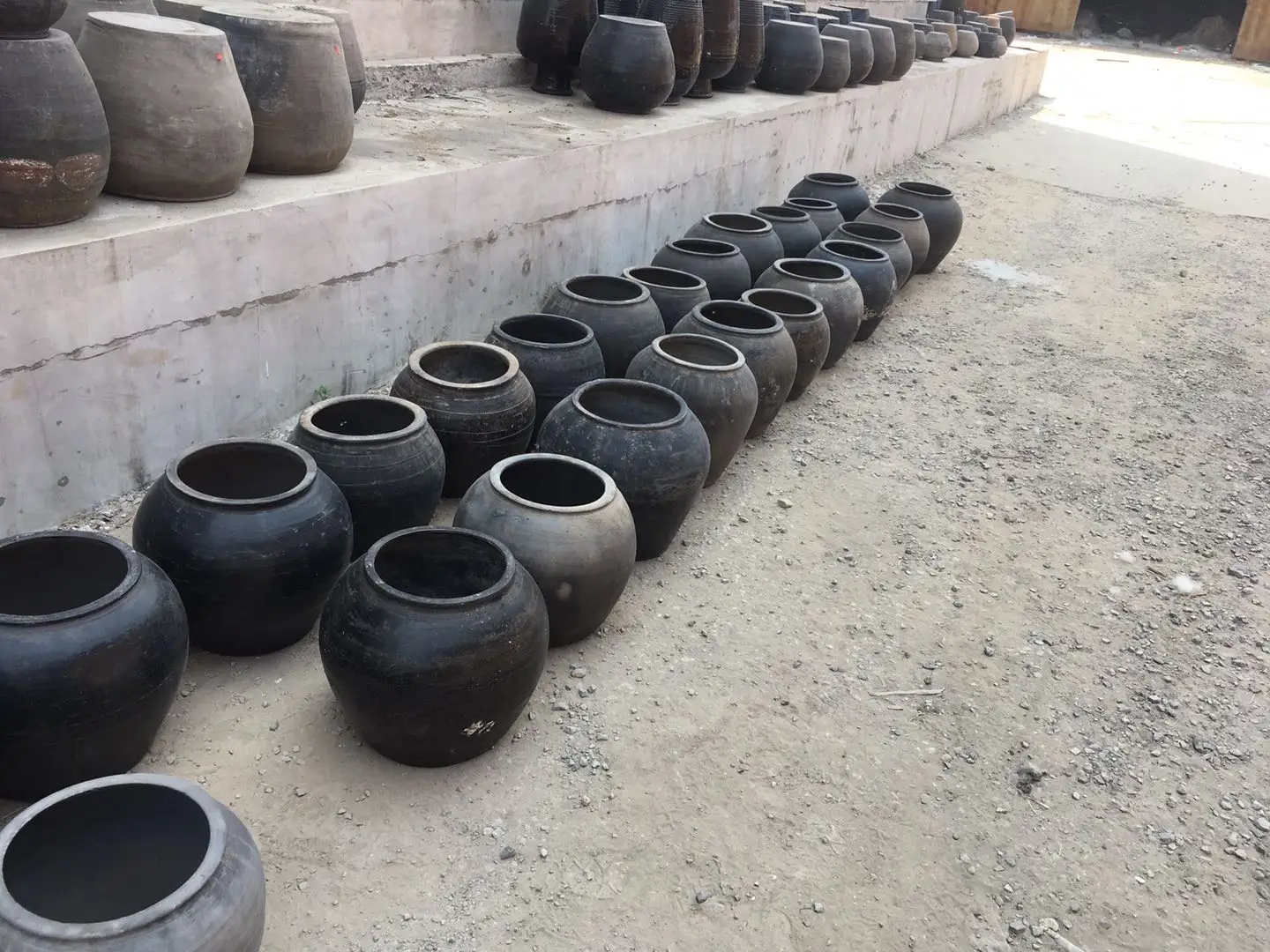 china popular selling old pottery pots