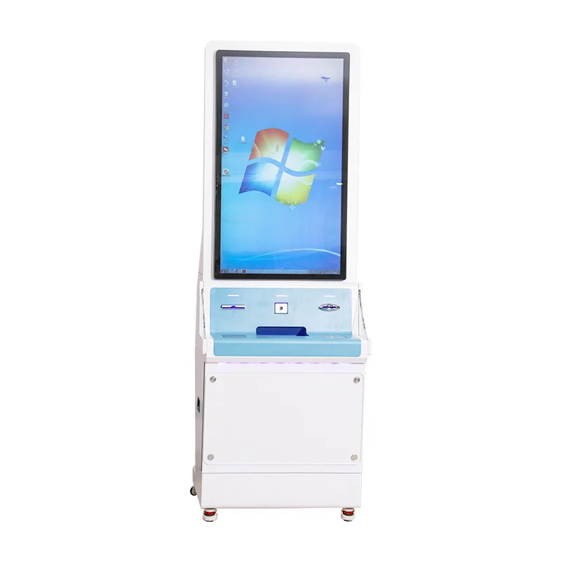 17-Inch Self-Service Touch Screen Kiosk with Queuing System SDK Payment Functions Self-Ordering Ticket Vending Machine