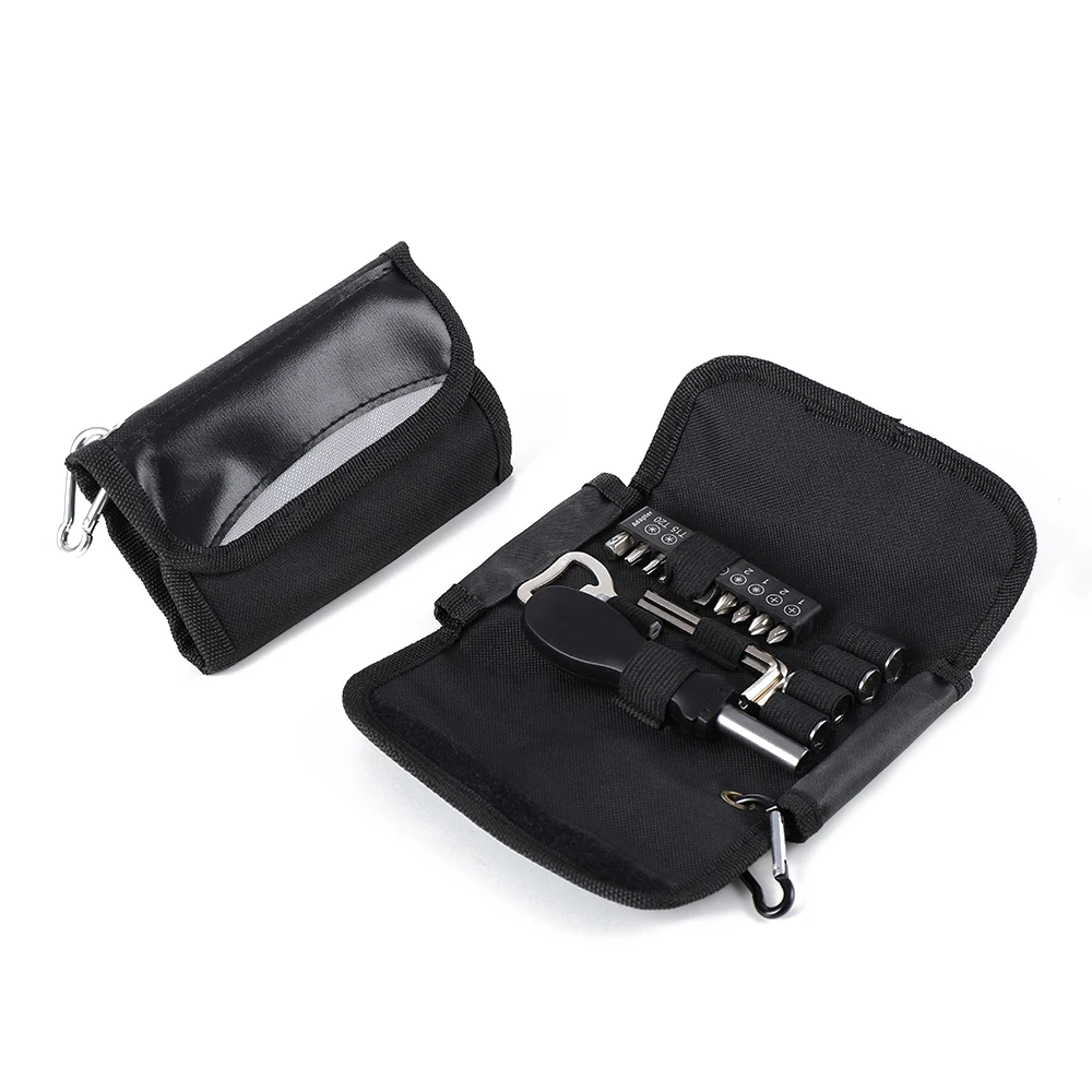 Wholesale Multi-function 19pcs Portable Metal Small Tool Kit Home Hand Tool Kit