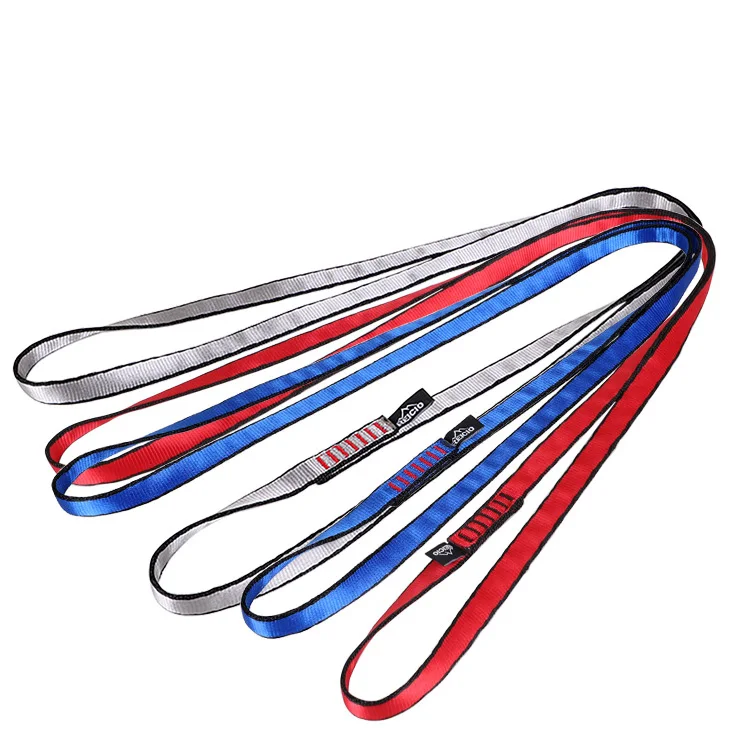Good Selling Quality Nylon Rope Looped Yoga  Strong anchor Straps sling