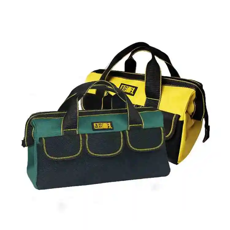 Electrician Tool Duffel Multi-pockets Portable Oxford Heavy Duty Contractor Storage Hardware Tool Bag