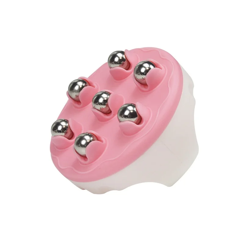 360 Rotate Magnetic Beads Comfortable Dredge Body Meridians Muscle Massage Roller Ball for Abdomen