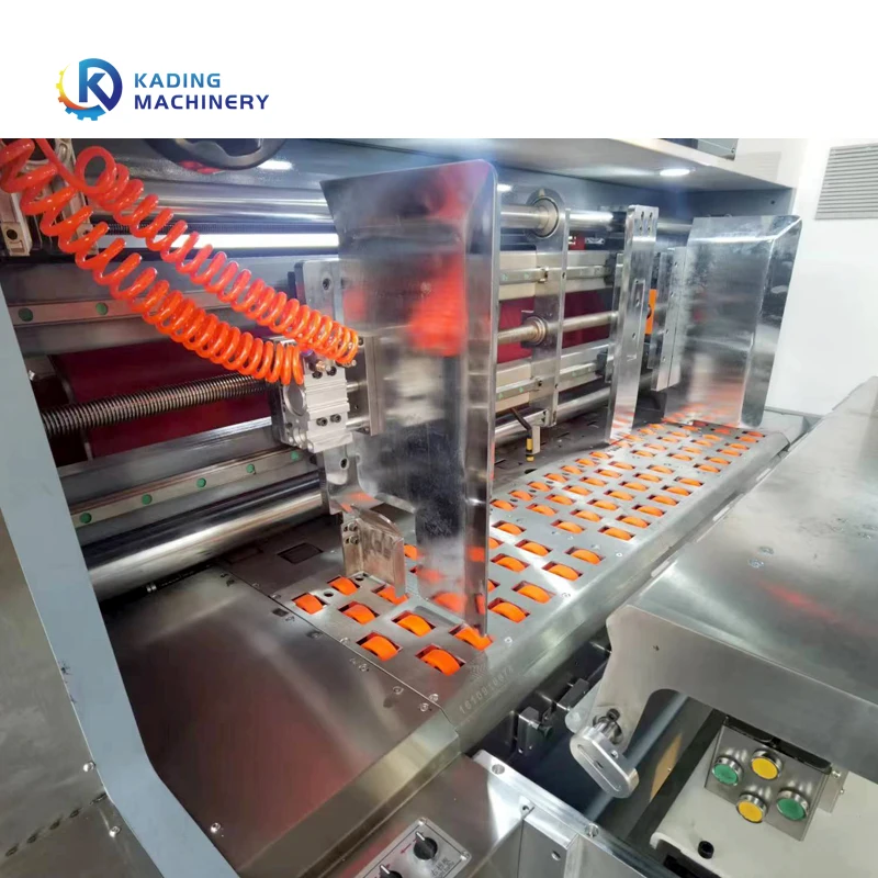 Automatic Corrugated Carton Boxes Multi-color Printer Slotter Rotary Die Cutter Machine