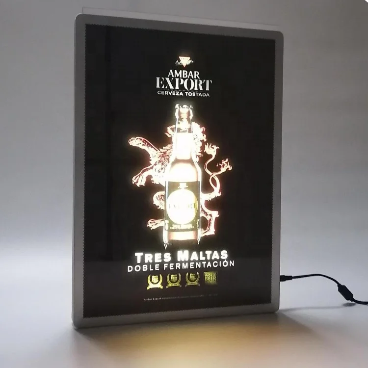 Hot Sales and Beneficial Integrated IC Programmable LED Lights Easy to Change Animation Attractive Dynamic Advertising Light Box