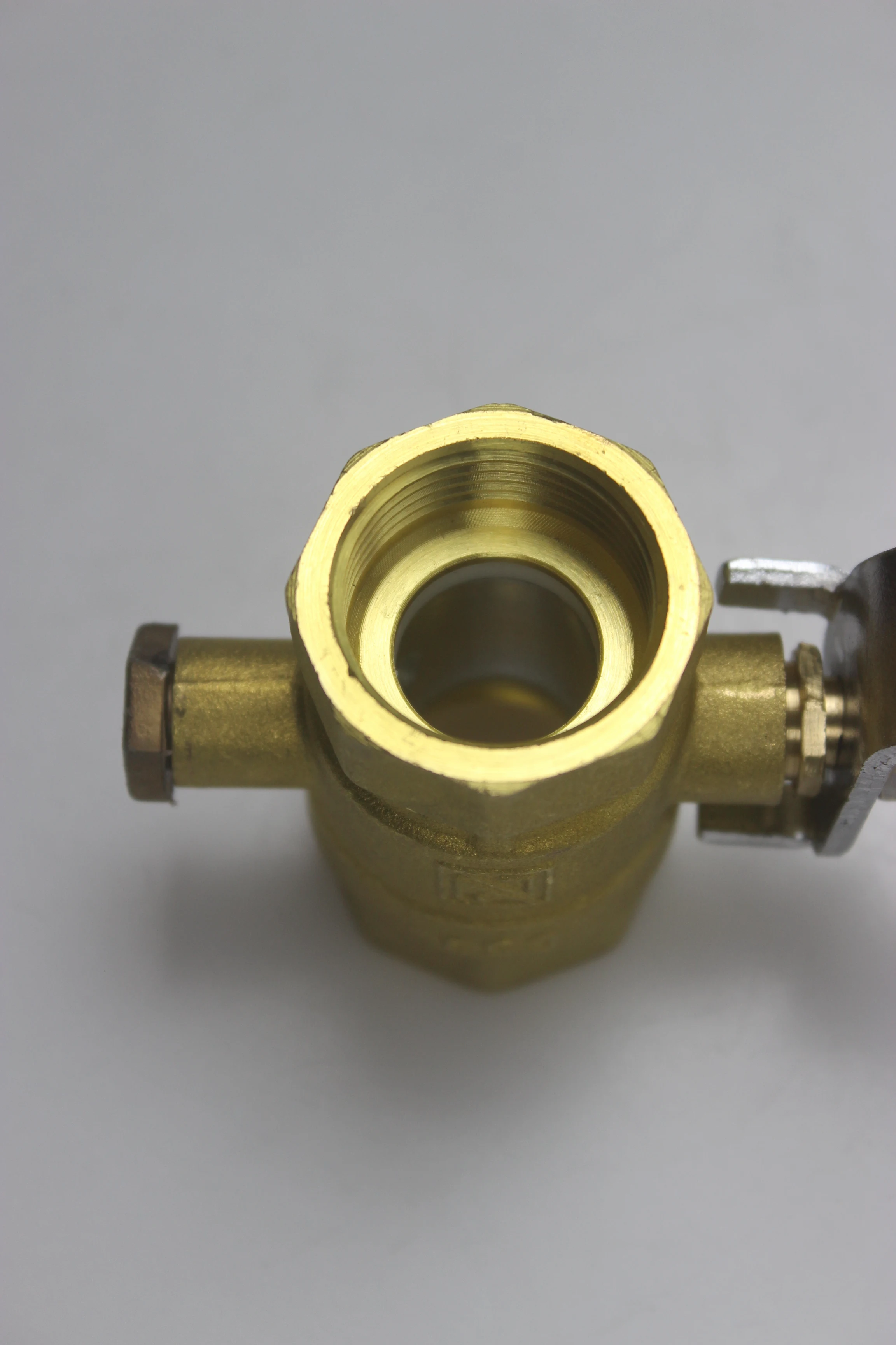 China manufacture Temperature Measuring ball valve hydraulic valve