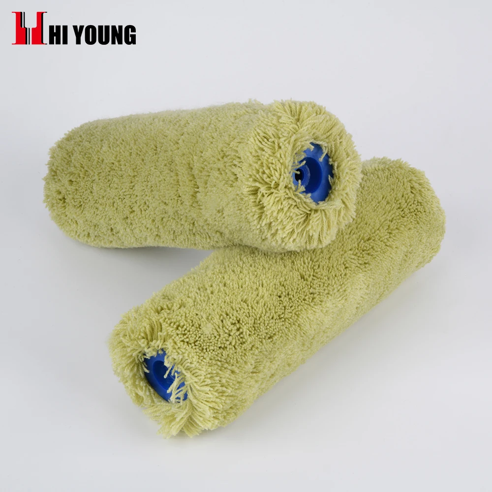 Pro Grade Quality  Wholesale Hot Selling Roller Brush Polyamide Green For Painting Decorate