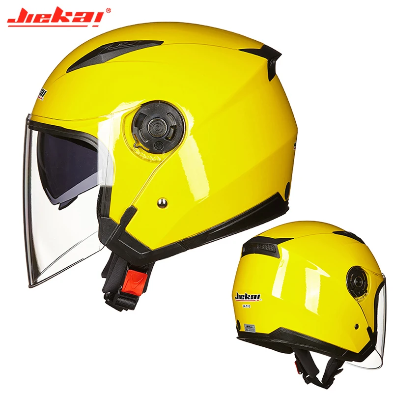 Men Motorcycle half Helmets Dual Lens Scooter Moto Helmet village Riding capacete de moto motocross Helmets