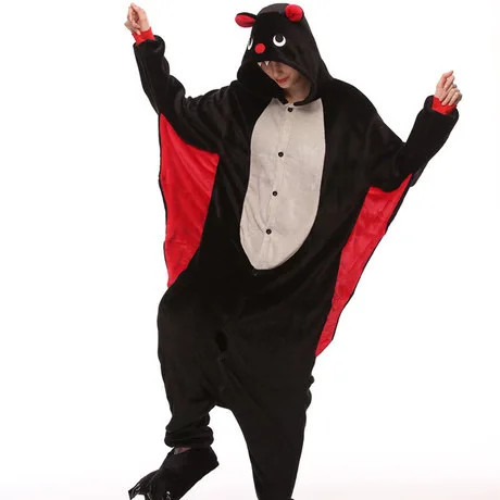 Winter Cotton Cashmere Women Men Unisex Adult Cute Cartoon Onesie Animal Pajamas Flannel Nightwear Sleepwear