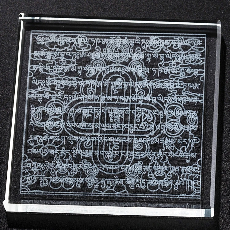 
Laser Engraving Letter Crystal Glass Block &Cube 