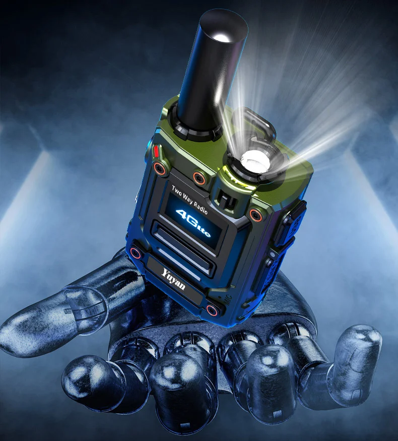 Yuyan G300 rugged two-way radio ptt walkie-talkie sim card two way radio with 5g 4g poc walkie talkie long range 5000km