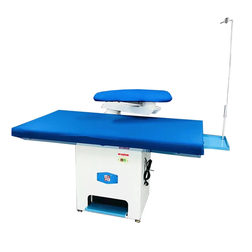 Professional movable electric small clothes iron sheet auto ironing and pressing machine