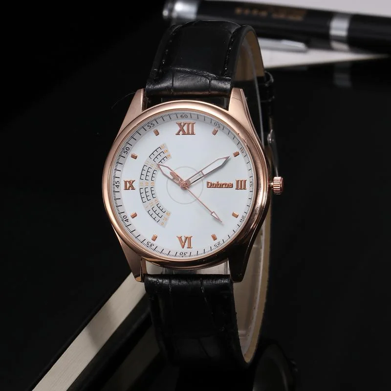 
Premium Quality Business Simplicity Men Leather Watches Wristwatch Watch For Man 